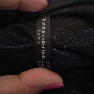 Wear once,dark sparly blue